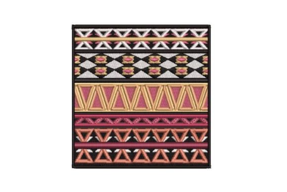 Aztec Pattern for Holiday Embroidery
