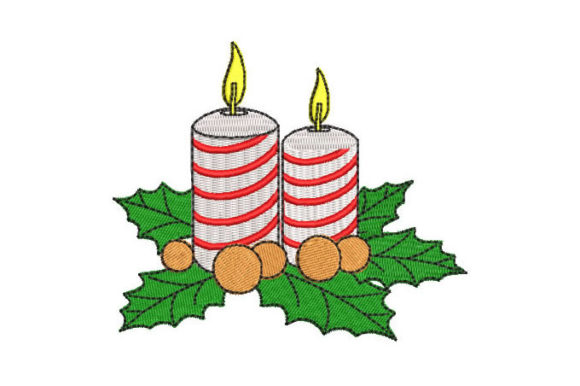 Christmas Candles Embroidery Review