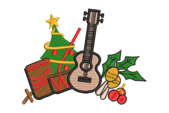 Christmas Gifts Embroidery Design