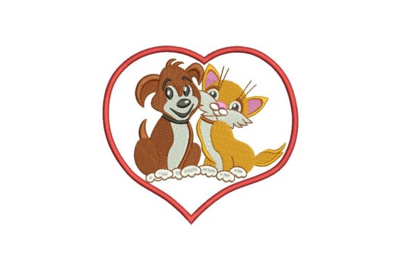 Friends Forever Embroidery Design