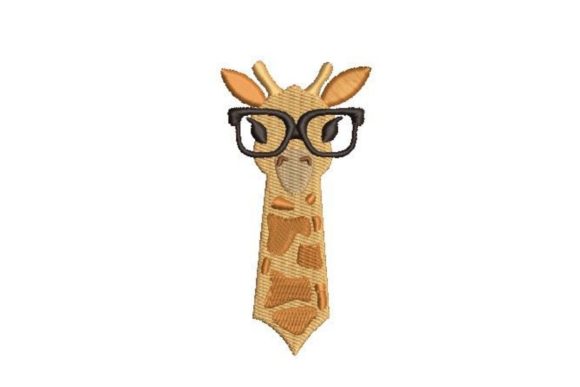 Hipster Giraffe: A Seasonal Embroidery Gem