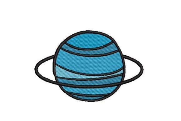 Uranus: Creative Fabrica Embroidery Design